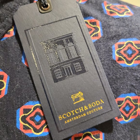 Scotch & Soda Men's Printed Regular Fit Casual Shirt Size: M - Picture 9 of 16